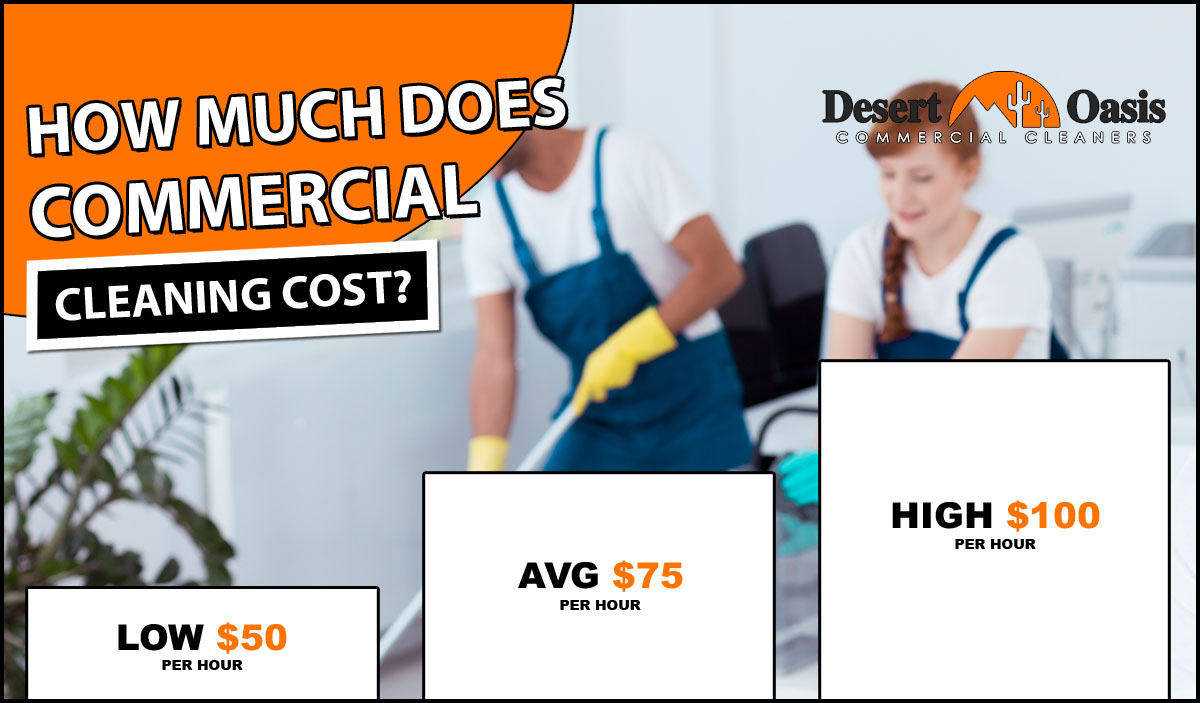 Commercial Cleaning Rates Chart Cost Price Desert Oasis Cleaners